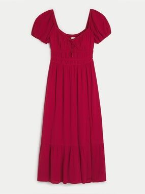 Hollister Channeled Midi Dress